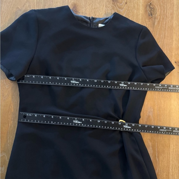 Vintage Coldwater Creek Black Sheath Dress Petite 10 Petite - Picture 5 of 8